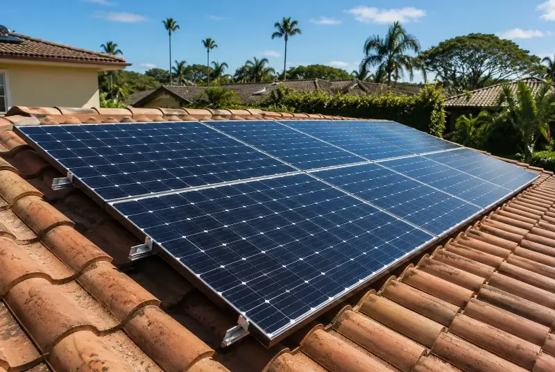 Installation de panneaux solaires à Fontenille-Saint-Martin-d'Entraigues